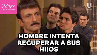 Mujer, casos de la vida real 1/3: ¡Gonzalo se enfrenta al rechazo de sus hijos! | La herencia