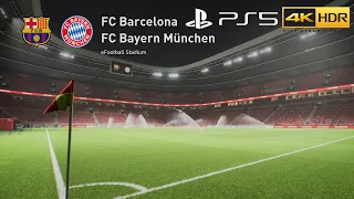 🔥 PES 2022 - Barcelona vs Bayern Munich - BETA Gameplay Ft. Unreal Engine | PS5/ Xbox Series X/S