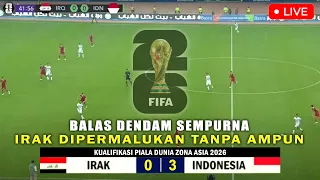 🔴 LIVE RCTI • INDONESIA VS IRAK | KUALIFIKASI PIALA DUNIA 2026 ZONA ASIA LEG 2