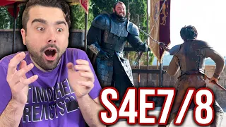 GAME OF THRONES SEASON 4 EPISODE 8 REACTION! *THE MOUNTAIN AND THE VIPER* HAD THE BIGGEST TWIST