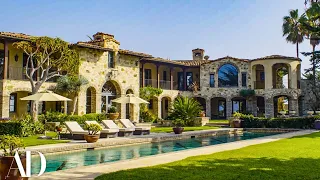 Inside a $38M Oceanside Mansion With A Private Beach | On The Market | Architectural Digest