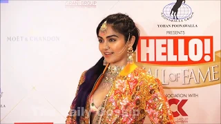 Adah Sharma's Look Amazing At Hello Hall Of Fame 2019