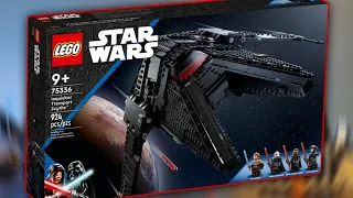 LEGO Star Wars 75336 INQUISITOR TRANSPORT SCYTHE Review! (Summer 2022)