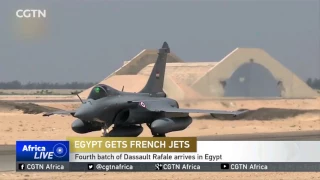 Egyptian army receives latest batch of French fighter jets