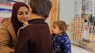 Modern Touch in Nomadic Life: Narges’ Day Out for Dental Care and Shopping for Kids