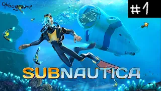 ZOSTAŁEM ROZBITKIEM NA OBCEJ PLANECIE!!! | Subnautica #1