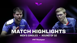 Dimitrij Ovtcharov vs Alexis Lebrun | MS | WTT Champions European Summer Series 2022 (R32)