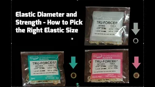 How to Pick the Right Diameter and Strength of Elastics for Braces and Invis