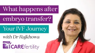 What happens after my embryo transfer? - Your IVF Journey | CARE Fertility