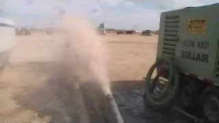 sand discharge