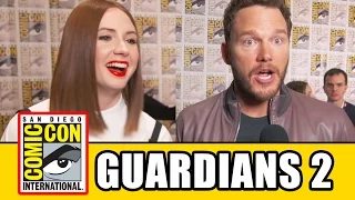 GUARDIANS OF THE GALAXY Vol 2 Comic Con Interviews