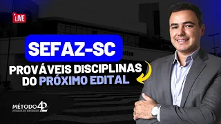 SEFAZ SC - Prováveis disciplinas do próximo concurso para auditor fiscal