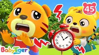 Animal Ver. Hickory Dickory Dock + More Animal Songs & Nursery Rhymes | Animals For Kids - BabyTiger