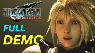 Final Fantasy 7 Rebirth Full Demo Reaction (PS5 Gameplay)