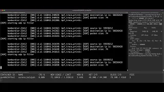 Filtering network packets with XDP + eBPF