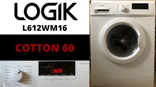 Logik L612WM16 Washing Machine - Cotton 60