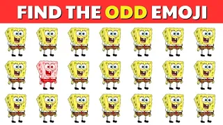 FIND The ODD One Out | How Good Your Eyes | Emoji Quiz | Guess the emoji!