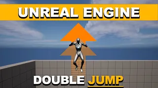 Simple Double Jump in Unreal Engine 5 - Easy Tutorial! (Blueprints)