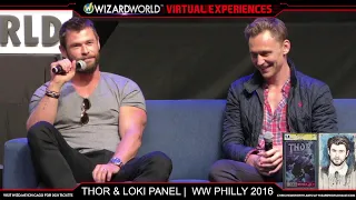 THOR & LOKI PANEL from PHILADELPHIA '16