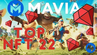 ТОП НФТ ИГРА 2022! PLAY-TO-EARN! HEROES OF MAVIA!