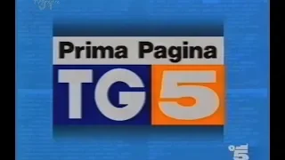 Canale 5 - "Tg5 Prima Pagina" Rullo + Edicola - 20 Dicembre 1995 #720p50HD