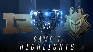 RNG vs G2 - Worlds Quarterfinal Match Highlights (2018)