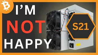 Installing My NEW Antminer S21 Miners And I'm NOT HAPPY!!
