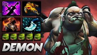 Demon Pudge Butcher King - Dota 2 Pro Gameplay [Watch & Learn]