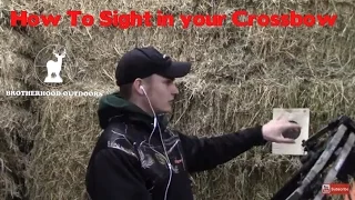 How To Sight In Your CenterPoint Sniper 370 Crossbow For Best Accuracy!