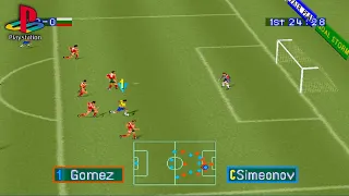 Goal Storm '97 (PS1 Gameplay)