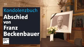 München: Fans nehmen Abschied von "Kaiser" Franz Beckenbauer | BR24