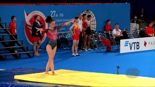 HIPEL Zoe Lynn (CAN) W - 2019 Trampoline Worlds, Tokyo (JPN) - Qualification Tumbling R2