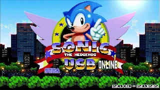 Sonic The Hedgehog USB Online (2022 Update Demo) ✪ Walkthrough (1080p/60fps)