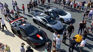 McLaren P1 Challenges my Bugatti Veyron to 1/2 Mile Race