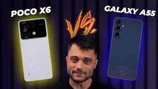 СЪРЕВНОВАНИЕТО! - Poco X6 VS Samsung Galaxy A55