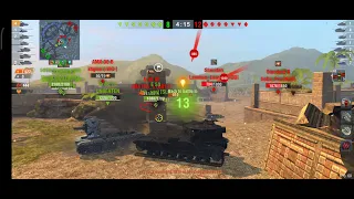 Fv215b 183 - Uprising Mode, 14k dmg - World of Tanks Blitz