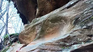 Видео 14 - "Оплавленные" скалы и Дольмен (Пшада)