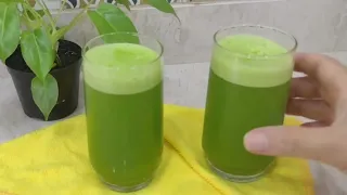 🔴ESTÔMAGO ALTO E BARRIGA GRANDE? FAÇAM ESSA RECEITA SUCO DETOX DE COUVE COM LIMÃO