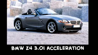 BMW Z4 3.0i acceleration 0/100 and 0/200