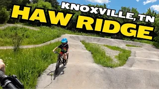 Beginner Mountain Bikers at Haw Ridge | Knoxville, Tennessee