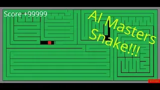 AI BEATS SNAKE!