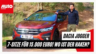 Dacia Jogger (2022): 7 Sitze für 15.000 Euro! Wo ist der Haken? | AUTO ZEITUNG