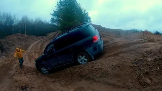 Лайт покатушки по карьеру на Крузаках