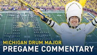 Let's Break That Down: Michigan Marching Band Pregame from the Drum Major's Perspective