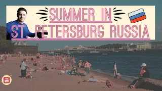 This is Summer in St. Petersburg Russia | Oh Yeah!!! 👙🏊‍♂️🤸‍♂️