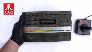 I Restored This Junk Atari 2600 JR Console and Composite Mod Retro Atari Console Restoration