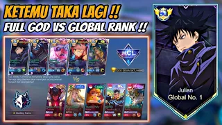 2 Match Seru Bikin Tegang !! Full Squad Dewa Satu Hero Vs Party Taka Top Global Rank 🔥