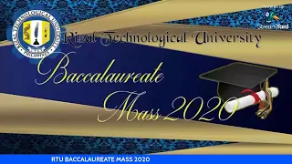 RTU BACCALAUREATE MASS 2020