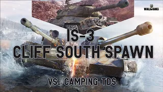 How to Play Cliff South Spawn Against TDs - World of Tanks