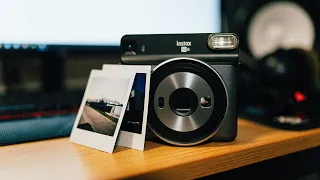Using the Fuji Instax SQ6 Film Camera - How does it PERFORM? | Fujifilm Instax Square